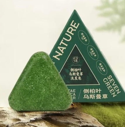 SEVENGREEN Herbal Solid Shampoo Bar